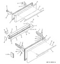 Diagram for 1 - Freezer Doors