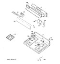 Diagram for 2 - Control Panel & Cooktop