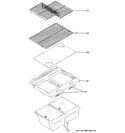 Diagram for 4 - Fresh Food Shelves