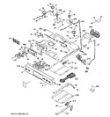 Diagram for 1 - Control Panel, Gas & Burner Parts