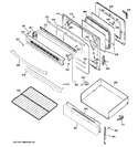 Diagram for 4 - Door & Drawer Parts