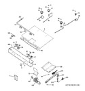 Diagram for 1 - Gas & Burner Parts