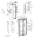 Diagram for 2 - Fresh Food Doors