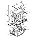 Diagram for 4 - Shelves & Drawers