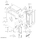 Diagram for 1 - Cabinet, Liner & Door Parts