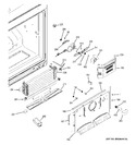 Diagram for 2 - Freezer Section