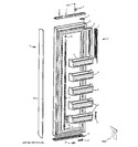 Diagram for 1 - Freezer Door