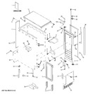 Diagram for 1 - Cabinet, Liner & Door Parts