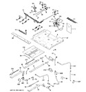 Diagram for 1 - Gas & Burner Parts