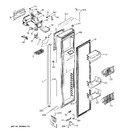 Diagram for 1 - Freezer Door