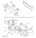 Diagram for 1 - Backsplash, Blower & Drive Assembly