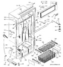 Diagram for 3 - Freezer Section, Trim & Components