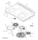 Diagram for 2 - Cooktop