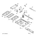 Diagram for 2 - Control Panel & Cooktop