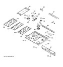 Diagram for 2 - Control Panel & Cooktop