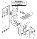 Diagram for 3 - Freezer Section