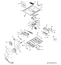 Diagram for 1 - Control Panel & Cooktop