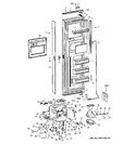 Diagram for 1 - Freezer Door