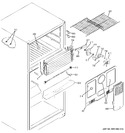 Diagram for 2 - Freezer Section