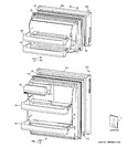 Diagram for 1 - Doors