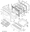 Diagram for 4 - Door & Drawer Parts