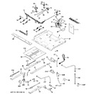 Diagram for 1 - Gas & Burner Parts