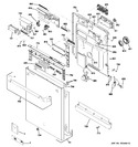 Diagram for 1 - Escutcheon & Door Assembly