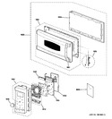 Diagram for 1 - Control Panel & Door Parts