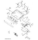 Diagram for 1 - Gas & Burner Parts