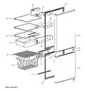 Diagram for 1 - Doors & Shelves