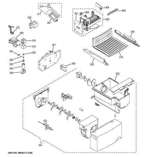 GE GSE25ETHB BB Parts List | Coast Appliance Parts