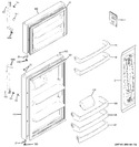 Diagram for 1 - Doors