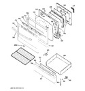 Diagram for 4 - Door & Drawer Parts