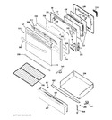 Diagram for 4 - Door & Drawer Parts