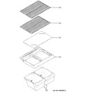 Diagram for 4 - Fresh Food Shelves