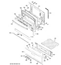 Diagram for 4 - Door & Drawer Parts