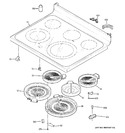 Diagram for 2 - Cooktop