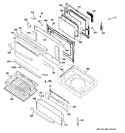 Diagram for 4 - Door & Drawer Parts