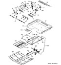 Diagram for 1 - Gas & Burner Parts