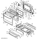 Diagram for 4 - Door & Drawer Parts