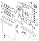 Diagram for 1 - Escutcheon & Door Assembly