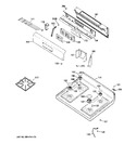 Diagram for 2 - Control Panel & Cooktop