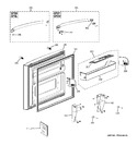 Diagram for 1 - Freezer Door