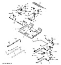 Diagram for 1 - Gas & Burner Parts