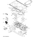 Diagram for 1 - Control Panel & Cooktop