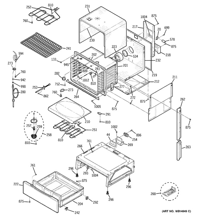 General Electric WB08T10021 | Coast Appliance Parts