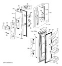 Diagram for 2 - Fresh Food Doors