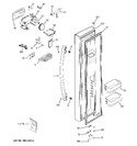 Diagram for 1 - Freezer Door