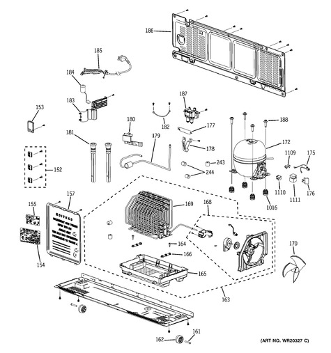 GE GFSL6KEXALS Parts List | Coast Appliance Parts