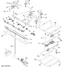 Diagram for 1 - Gas & Burner Parts